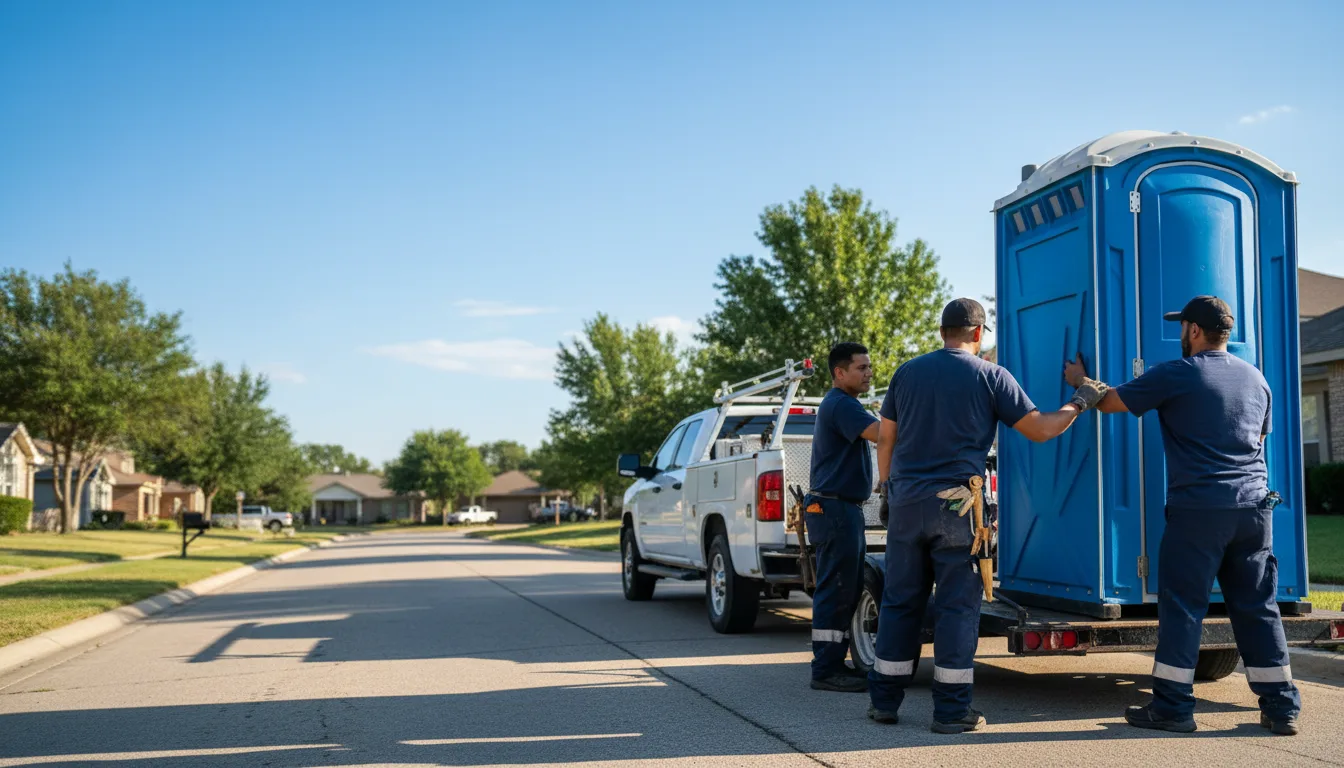 Portable Toilet Rental in Leonia, NJ near me